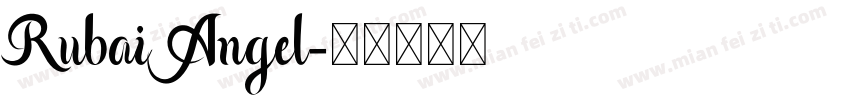 Rubai Angel字体转换